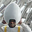 'Egg Preparation Technician ', Mcdonald's 2016 <br>
Production Designer: Sophie Becher